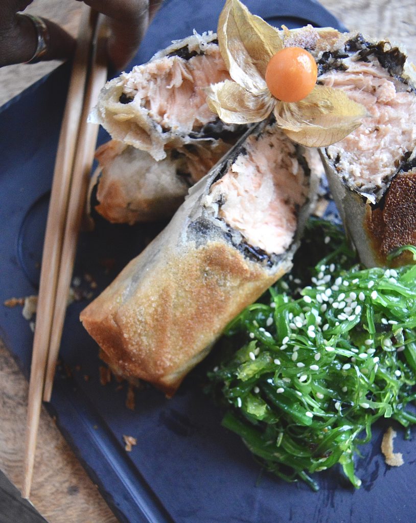 Roulé croustillant au poisson - Dans Ma Cuisine